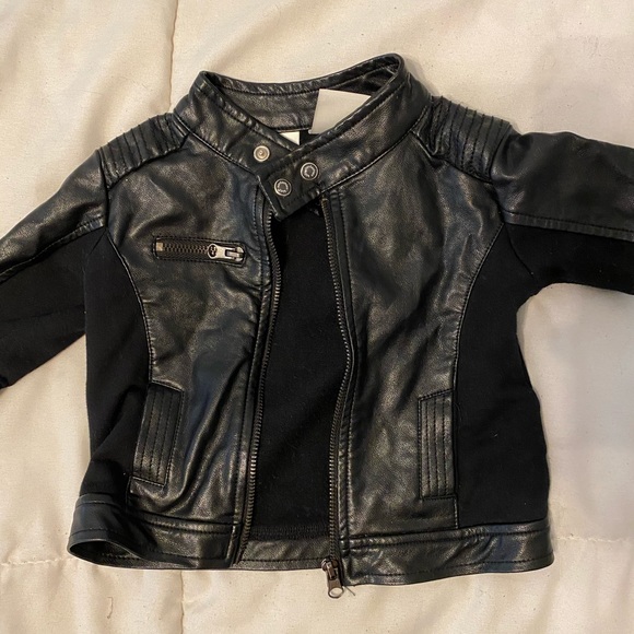 baby moto jacket